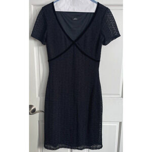 Vintage Women's Y2K Lace & Velvet Boho Dress Sz S Whimsigoth Grunge Romantic 90s